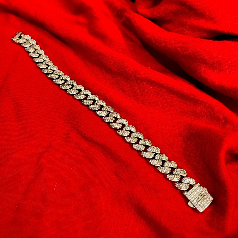 CZ Cuban Link Bracelet KRKC&Co